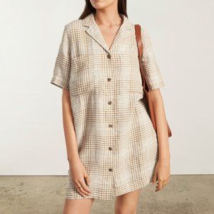 The Linen Workwear Dress
